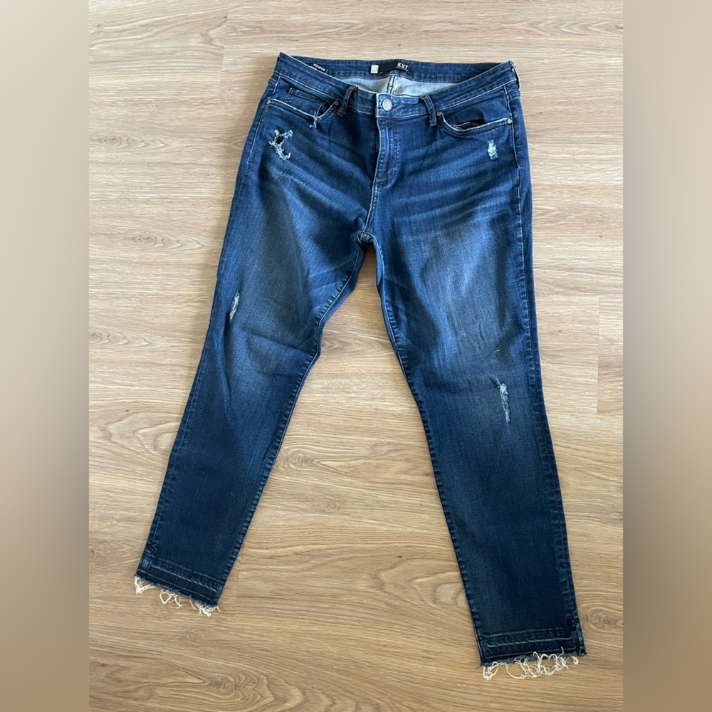 KUT Adonna Women’s Dark Blue Skinny Jeans